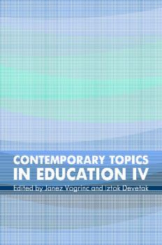 Naslovnica za Contemporary Topics in Education IV: Part I