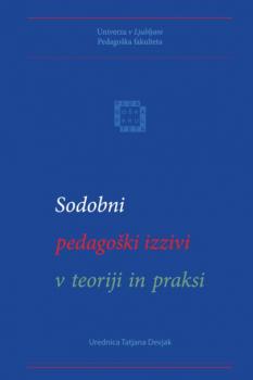 Naslovnica za Sodobni pedagoški izzivi v teoriji in praksi