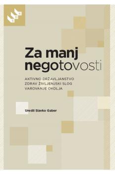 Cover for Za manj negotovosti 