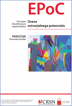 Naslovnica za Priročnik EPoC: Ocena ustvarjalnega potenciala