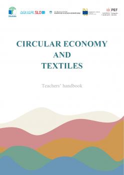 Naslovnica za Circular Economy and Textiles: Teachers’ Handbook