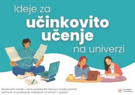 Cover for Ideje za učinkovito učenje na univerzi