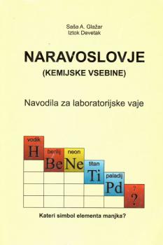Cover for Naravoslovje (kemijske vsebine): Navodila za laboratorijske vaje