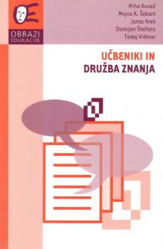 Naslovnica za Učbeniki in družba znanja