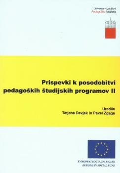Naslovnica za Prispevki k posodobitvi pedagoških študijskih programov II