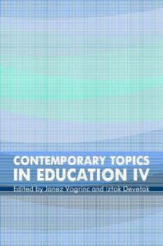 Naslovnica za Contemporary Topics in Education IV: Part I