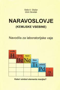 Naslovnica za Naravoslovje (kemijske vsebine): Navodila za laboratorijske vaje